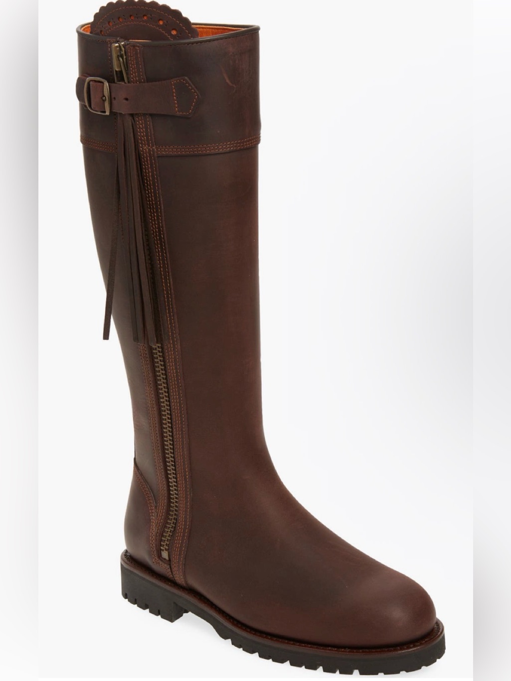 Penolepe Chilvers Standard Tassel Knee High Boot